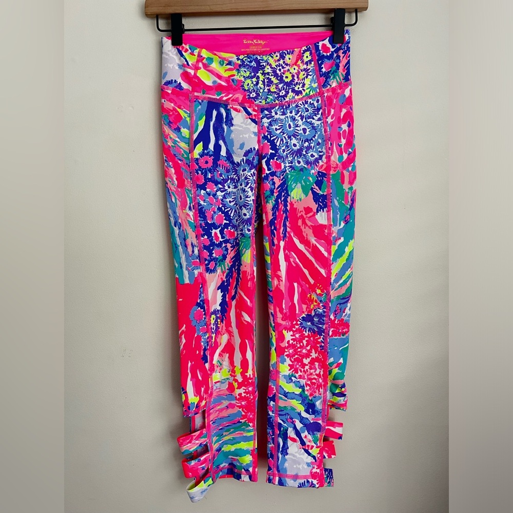 Lilly pulitzer weekender legging rainbow soleil UPF 50+ XS